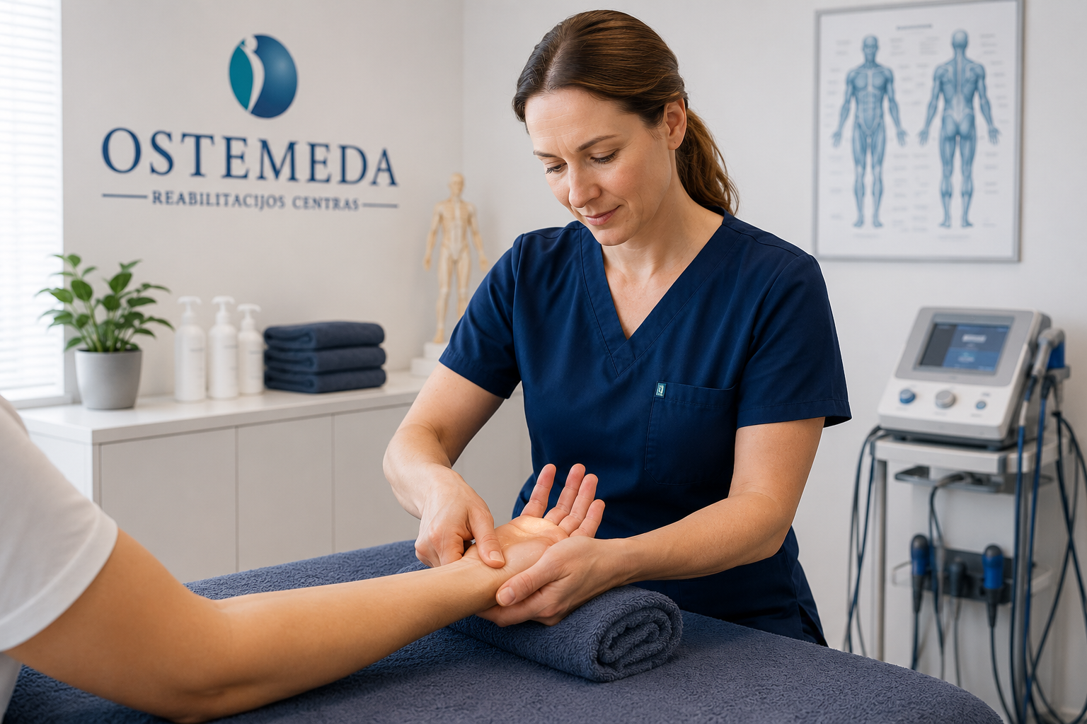 Gydomasis rankų masažas - ostemeda.lt